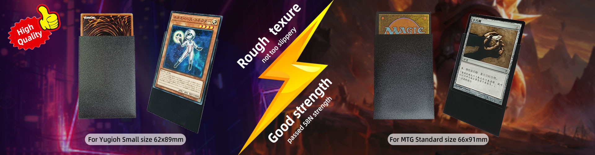 calidad Funda de tarjeta coleccionable fábrica