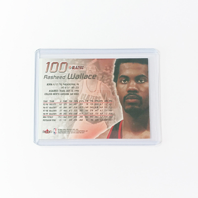 La tarjeta rígida del Pvc 3x4 toploaders envuelve el portatarjetas 35pt para las tarjetas de los deportes