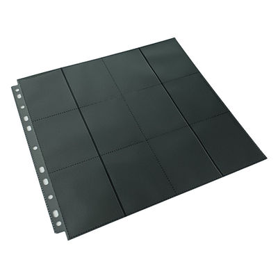 Yugioh 12 páginas de bolsillo a prueba de polvo Mtg Pocket Trading Card Pages