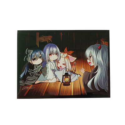 Bonitas fundas para tarjetas de arte con impresión, 67x92mm, aptas para 63x88mm, fundas para tarjetas de Anime Cpp
