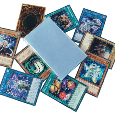 El juego de mesa transparente libre del PVC envuelve la protección de la carta de tarot de 73x122m m