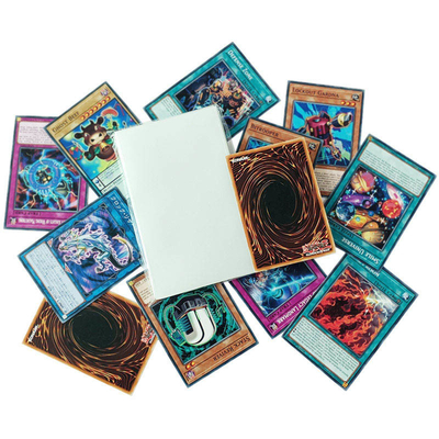 la tarjeta clara del juego del tarot de 73x122m m envuelve el material libre ácido del PVC PP