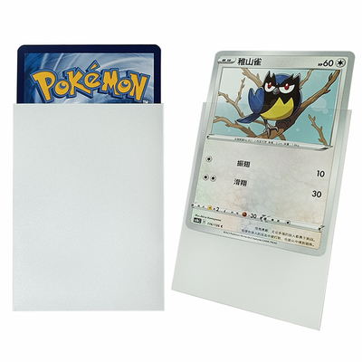 50pcs por bolsa CPP Manos de tarjetas de color blanco 66X91mm para juegos MTG