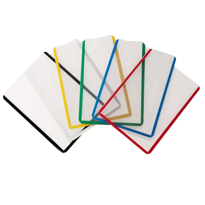 Cargador de tarjetas de PVC Semi Rigi 35PT a medida Cargador superior de manga 3x4 Cargador superior de tarjetas deportivas transparentes
