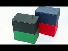 Talla media de cuero del caso de la cubierta de la PU de la cubierta de tarjeta del divisor a prueba de choques de la caja